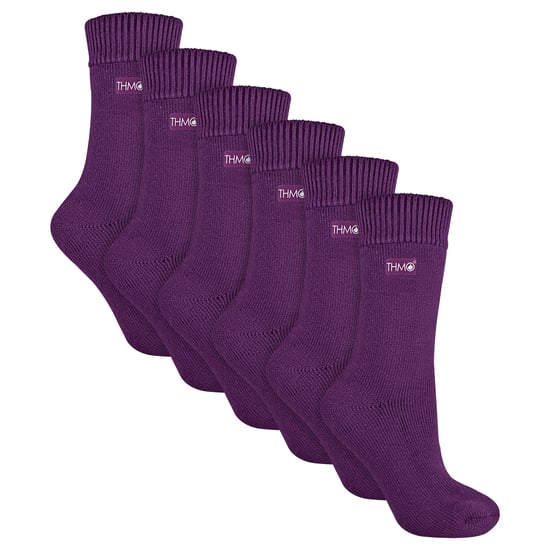 6 Paar Damen Weiche Atmungsaktive Thermosocken - Image 1
