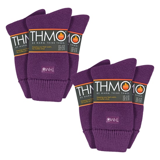 6 Paar Damen Weiche Atmungsaktive Thermosocken - Image 2