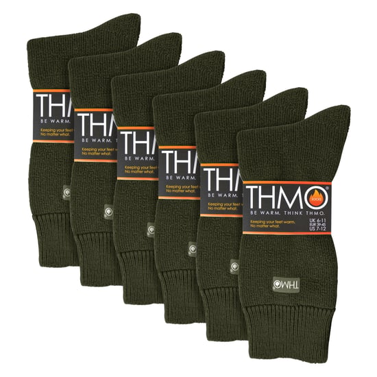 6 Paar Herren Weiche Atmungsaktive Thermosocken - Image 2