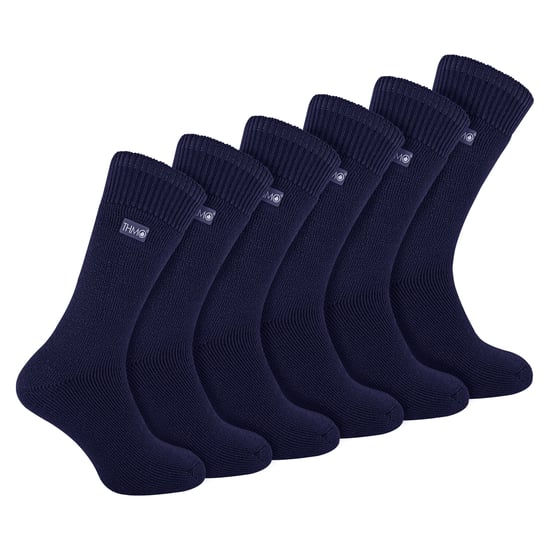 6 Paar Herren Weiche Atmungsaktive Thermosocken - Image 1