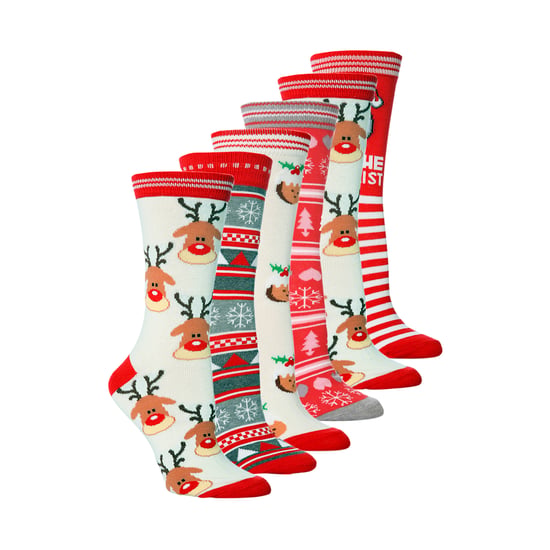 Damen Festliche Füße Weihnachts-Kniestrümpfe - Image 3