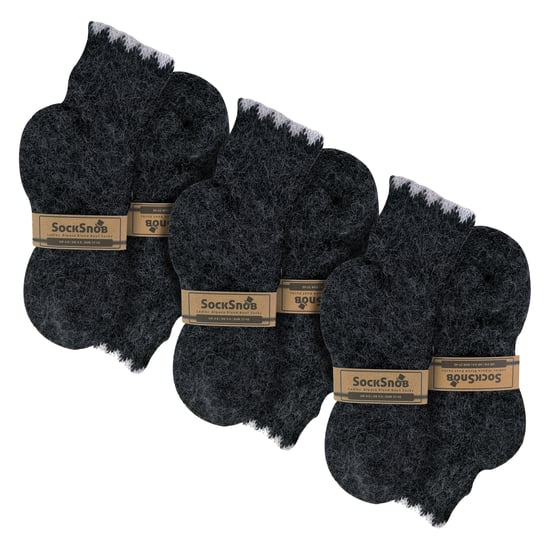 6 Paar Damen Kurze Alpakawollfeuchtigkeitstransport Socken - Image 2