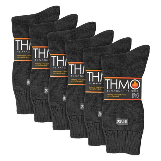 6 Paare Herren Weiche Atmungsaktive Thermosocken - Image 2