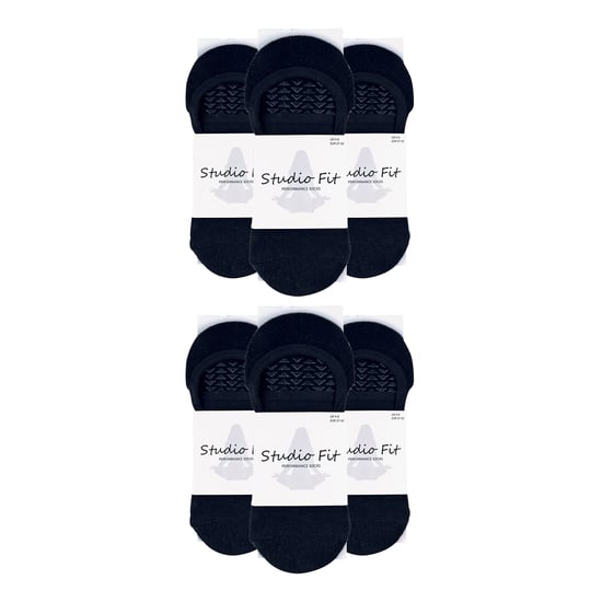 6er Pack Damen Yoga-Socken mit rutschfesten Straps - Image 2