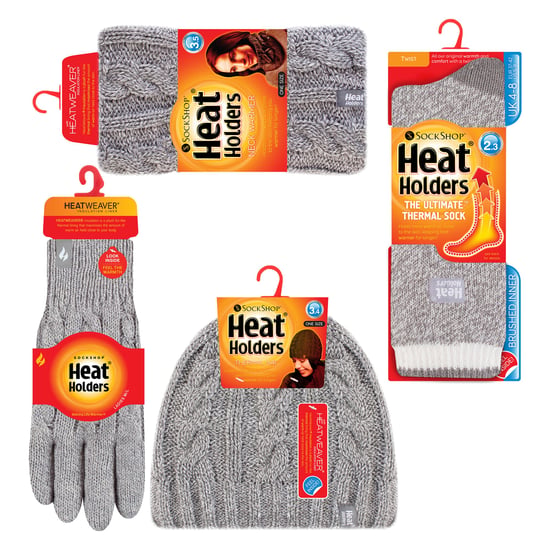 Damen Thermo Winter Set - Hut, Handschuhe, Schal und Twist-Socken - Image 2