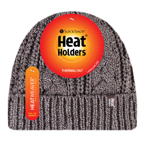 Damen Kabel-Umdrehung Warm Thermal Beanie Mütze - Image 2