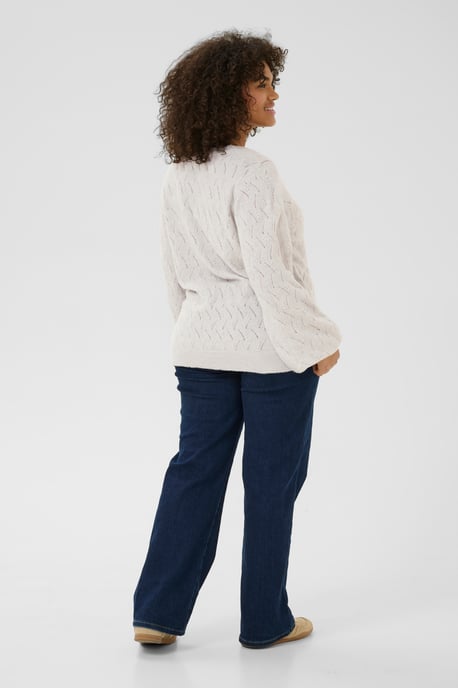 Strickjacke Regular fit light grey - Image 2