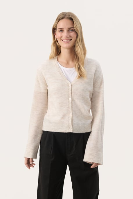 Strickjacke Easy fit beige - Image 3
