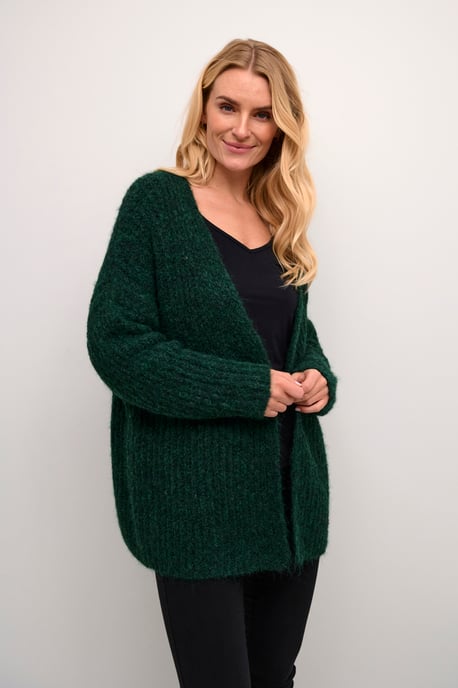 Strickjacke Oversize fit green - Image 4