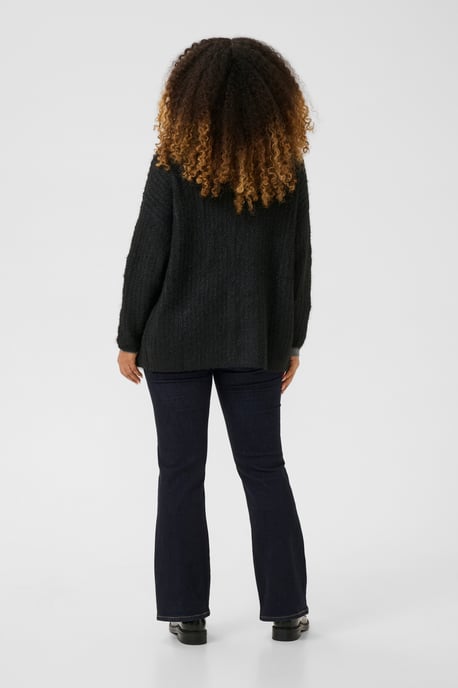 Strickjacke Oversize fit black - Image 4
