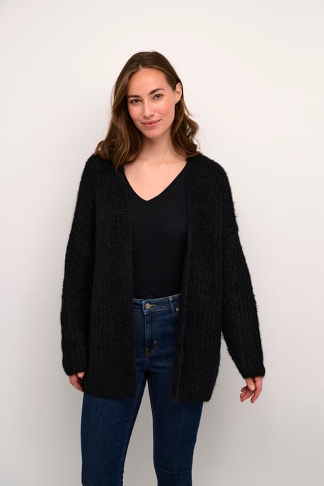 Strickjacke Oversize fit black - Image 5