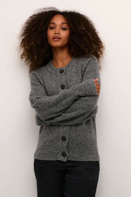 Strickjacke Classic fit grey - Image 3
