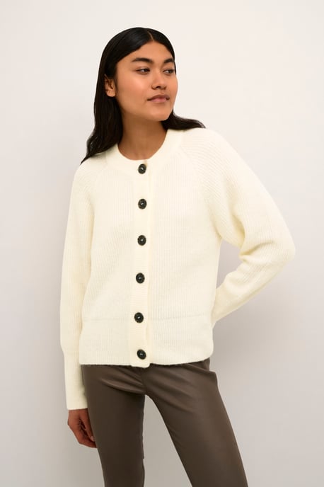 Strickjacke Classic fit cream - Image 3