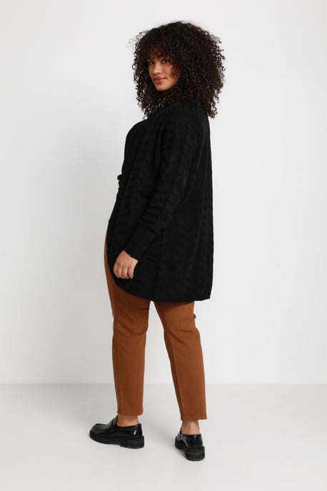 Strickjacke Regular fit black - Image 4