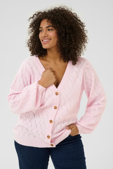 Strickjacke Regular fit lilac - Image 3