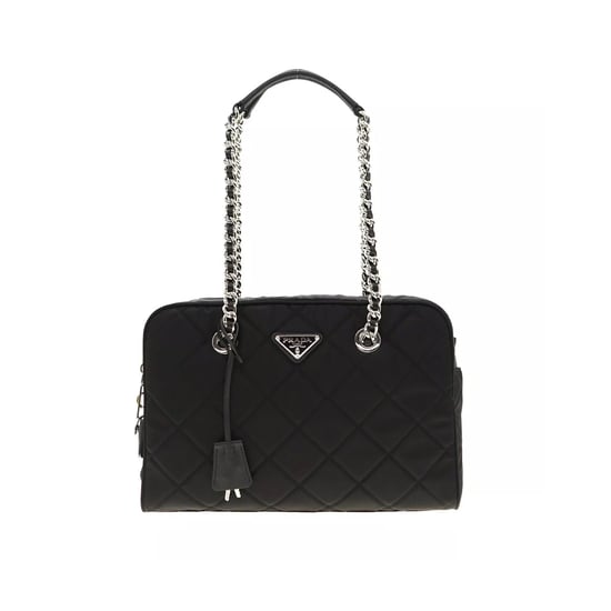 Prada – Gesteppte Nylon-Umhängetasche - Image 1