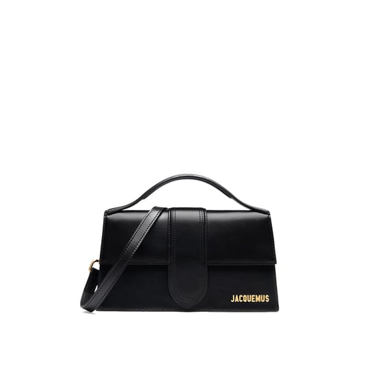 Jacquemus Le Grand Bambino Lederhandtasche - Goldlogo - Image 1