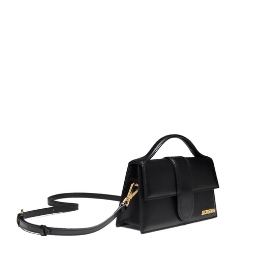 Jacquemus Le Grand Bambino Lederhandtasche - Goldlogo - Image 2