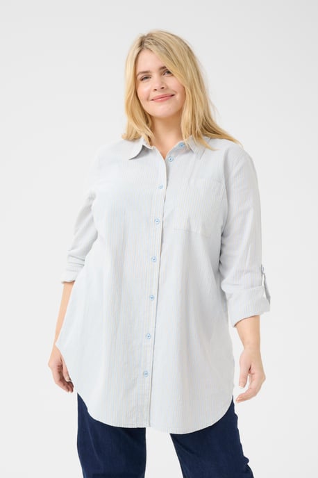 Tunika Loose fit blue white - Image 3
