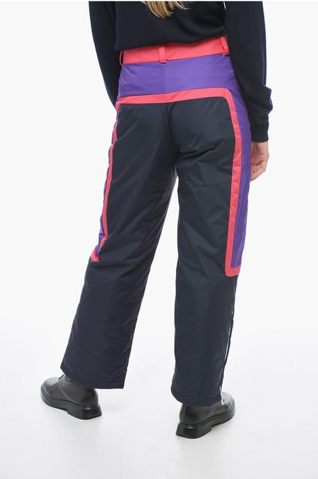 THUNDERBOLT Skihose im Farbblock-Design in Pink - Image 2