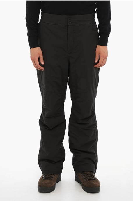 Wasserdichte, wattierte Skihose aus Stoff in Schwarz - Image 1