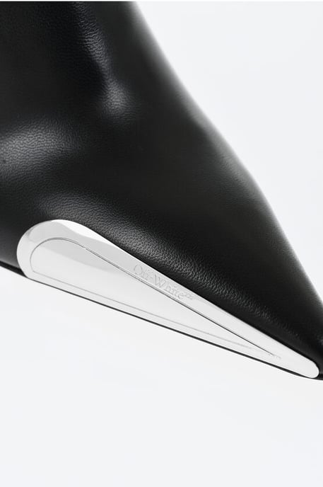 Letaher ALLEN Spitze Pantoletten Absatz 10 cm in Schwarz - Image 4
