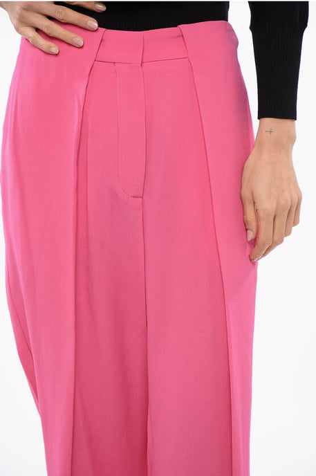 Tapered-Fit High-Waist-Hose in Pink - Image 2