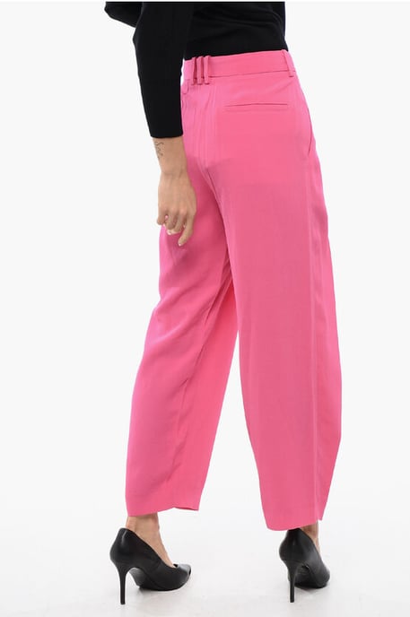 Tapered-Fit High-Waist-Hose in Pink - Image 4