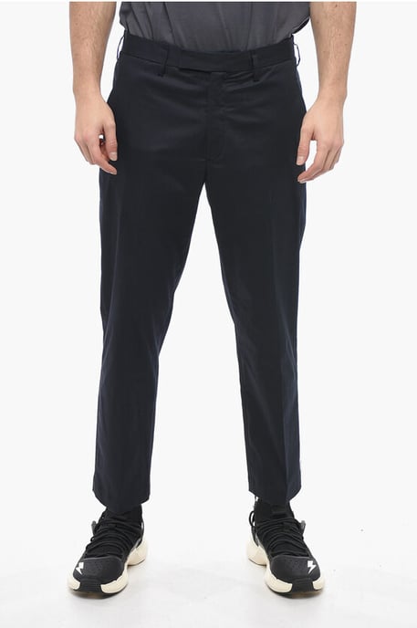 Slim Fit JAMIE Hose mit Gürtelschlaufen in Blau - Image 1