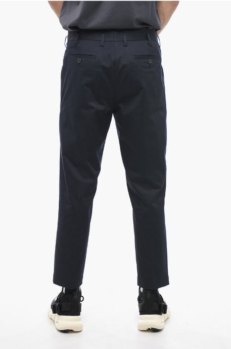 Slim Fit JAMIE Hose mit Gürtelschlaufen in Blau - Image 2