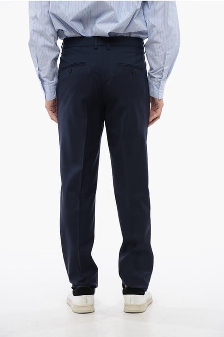 Wollmischung MOTINO Hose in Blau - Image 4