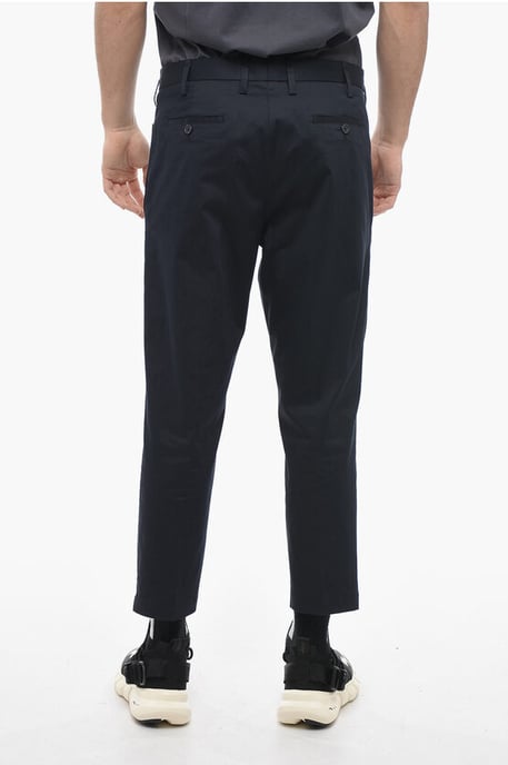 Slim Fit JAMIE Hose mit Gürtelschlaufen in Blau - Image 2