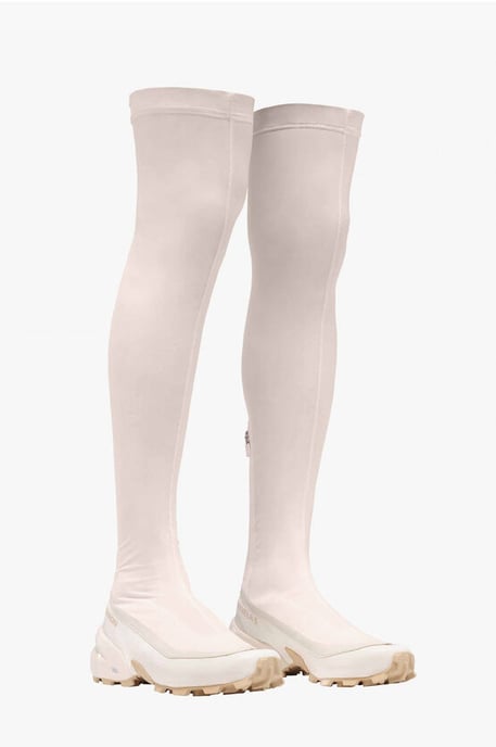 SALOMON X MM6 CROSSWADER Sockenstiefel mit Nietensohle in Pink - Image 1