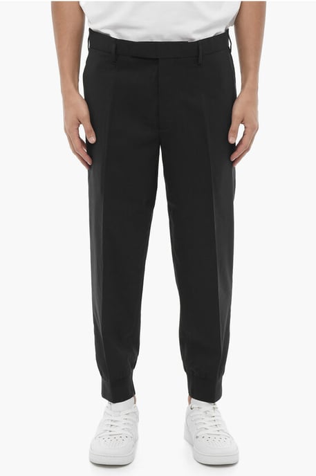 Low Waist Slim Fit JACK Hose mit Bündchen in Mitternachtsblau - Image 1