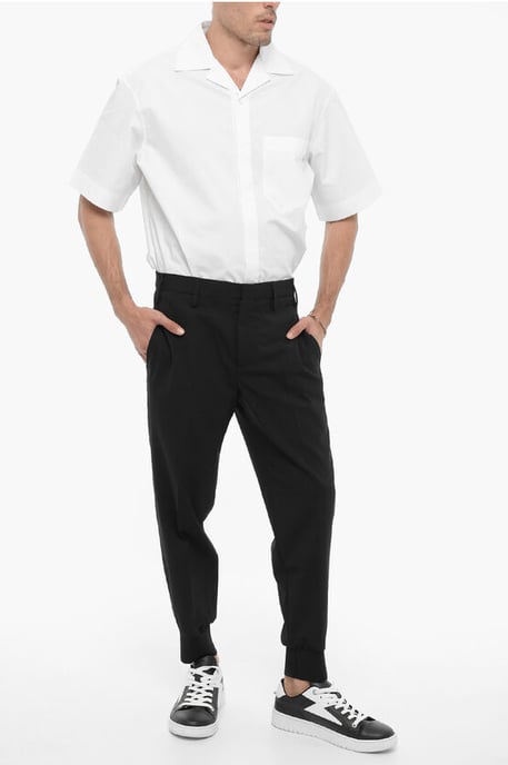 Low Rise Slim Fit JACK Freizeithose in Schwarz - Image 4