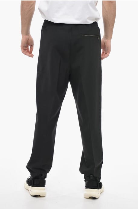 Loose Fit Hose LOUIS mit elastischem Bund in Schwarz - Image 2