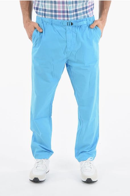 Hose PAPERY aus Popeline-Baumwolle, Comfort Fit, Hellblau - Image 1