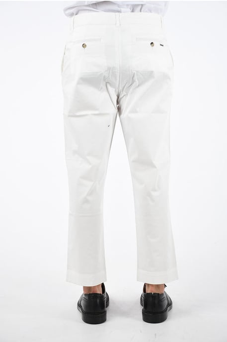 Stretch-BOYFRIEND-Hose in Weiß - Image 2