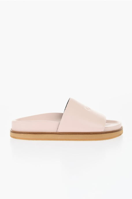 Leder-Slipper OFF STAMP in Rosa - Image 3