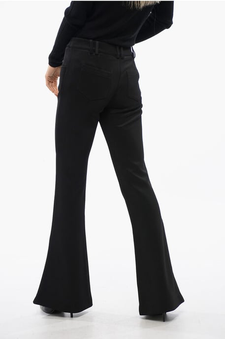 Flared-Fit-Hose in Schwarz - Image 4