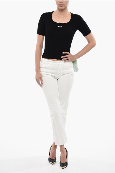 Straight Fit TWISTED Jeans 18 cm in Weiß - Image 4