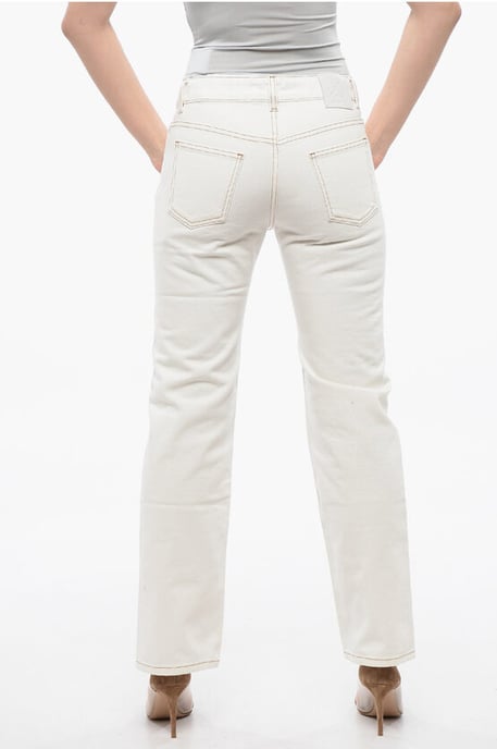 Sichtbare Nähte 90S FIT VINTAGE Regular Fit Jeans 21cm in Weiß - Image 2