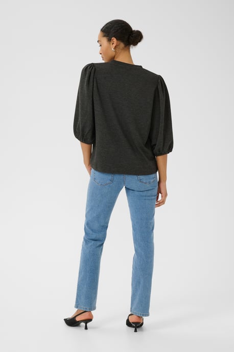Langarm-Shirt Regular fit black - Image 3