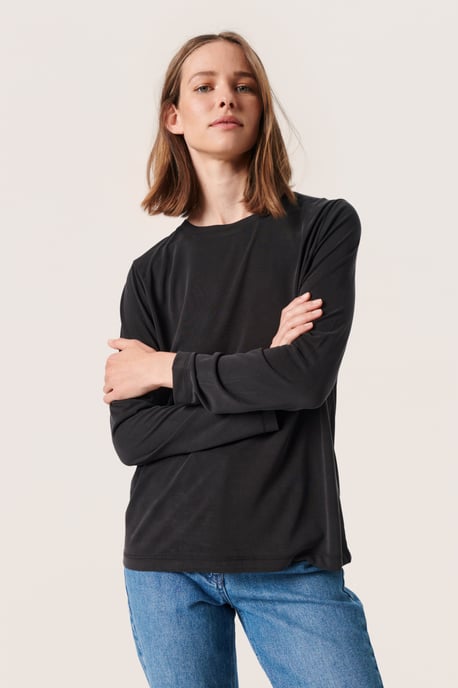 Langarm-Shirt Lockere Passform - Image 2