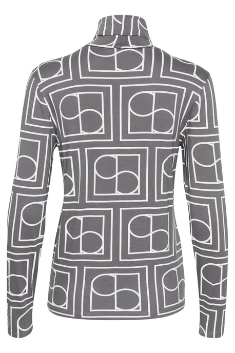 Langarm-Shirt Gerade Passform dark grey - Image 5