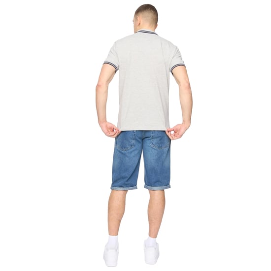 Crosshatch - "Changra" Poloshirt für Herren (Grau meliert) - Image 2