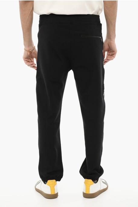 Skinny Fit-Jogginghose mit seitlichem Thunderbolt-Print in Schwarz - Image 2