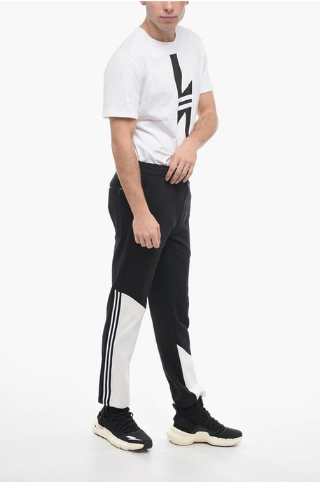 Skinny Fit MODERNIST Sweatpants mit Kontrastdetails in Schwarz - Image 4