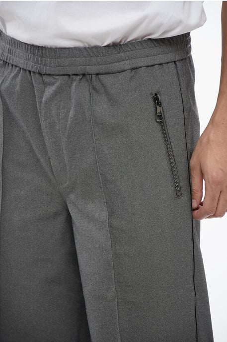 Stretch-Stoffhose LOUIS mit elastischem Bund in Grau - Image 3