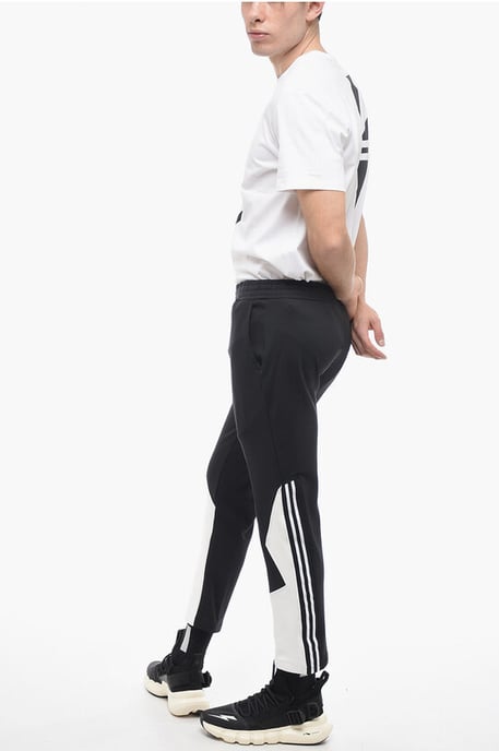 Neil Barrett Skinny Fit MODERNIST Sweatpants mit Kontrastdetails - Schwarz - Image 4